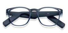 Load image into Gallery viewer, Blue Wayfarer Full Rim Unisex Smart Glasses by Phonic-220653
