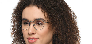 Blue Round Full Rim Unisex Eyeglasses by Vincent Chase Online-211213