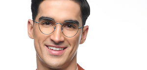 Blue Round Full Rim Unisex Eyeglasses by Vincent Chase Online-211213