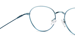 Blue Round Full Rim Unisex Eyeglasses by Vincent Chase Online-211213