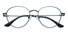 Load image into Gallery viewer, Blue Round Full Rim Unisex Eyeglasses by Vincent Chase Online-211213