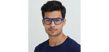 Load image into Gallery viewer, Blue Square Full Rim Unisex Eyeglasses by Vincent Chase-224521