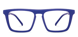 Blue Square Full Rim Unisex Eyeglasses by Vincent Chase-224521