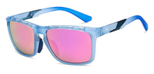 Load image into Gallery viewer, Blue Wayfarer Full Rim Unisex Sunglasses by Vincent Chase-211493