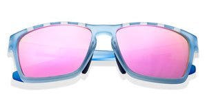 Blue Wayfarer Full Rim Unisex Sunglasses by Vincent Chase-211493