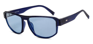 Blue Wayfarer Full Rim Unisex Sunglasses by Vincent Chase Online-207911