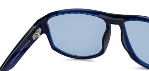 Blue Wayfarer Full Rim Unisex Sunglasses by Vincent Chase Online-207911