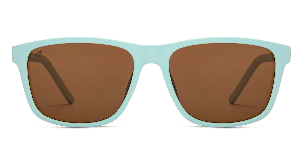Blue Wayfarer Full Rim Unisex Sunglasses by Vincent Chase Polarized-209363