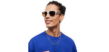 Load image into Gallery viewer, Blue Wayfarer Full Rim Unisex Sunglasses by Vincent Chase Polarized-209363