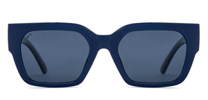 Blue Wayfarer Full Rim Unisex Sunglasses by Vincent Chase Polarized-216680