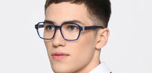 Load image into Gallery viewer, Blue Geometric Full Rim Unisex Eyeglasses by Lenskart STUDIO-218084
