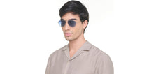 Load image into Gallery viewer, Gunmetal Aviator Full Rim Unisex Sunglasses by Vincent Chase Polarized-221011