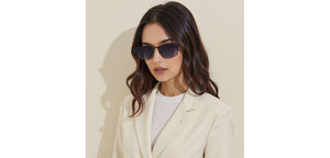 Red Square Full Rim Unisex Sunglasses by Lenskart-235478