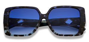 Tortoise Square Full Rim Women Sunglasses by John Jacobs-216831