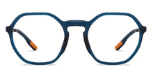 Load image into Gallery viewer, Blue Geometric Full Rim Unisex Eyeglasses by Lenskart Air-211431
