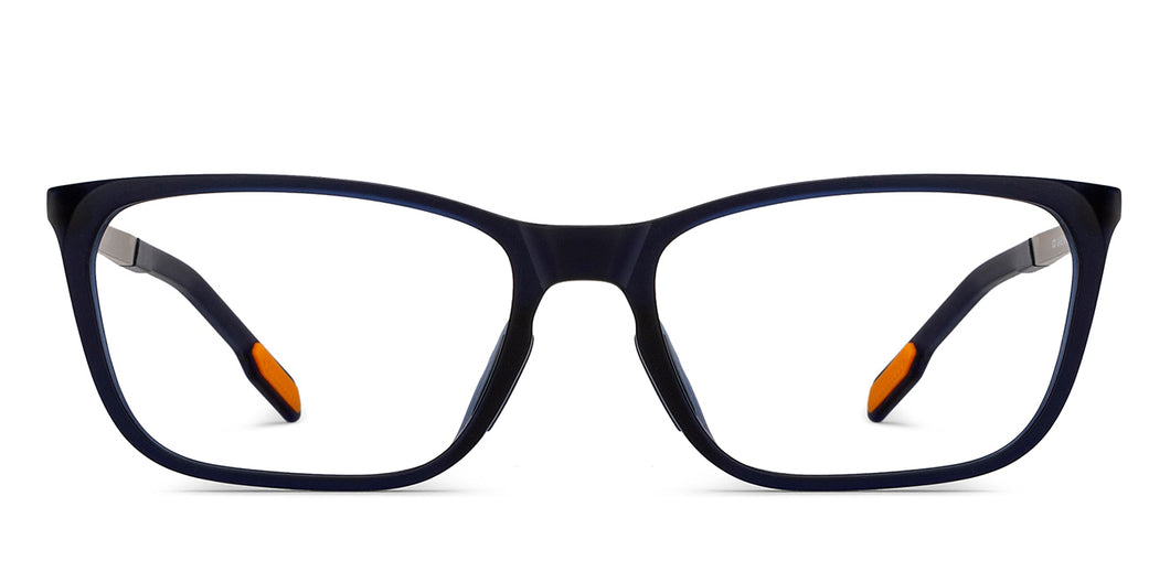 Blue Rectangle Full Rim Unisex Eyeglasses by Lenskart Air-211421