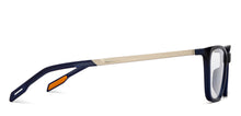Load image into Gallery viewer, Blue Rectangle Full Rim Unisex Eyeglasses by Lenskart Air-211421