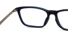 Load image into Gallery viewer, Blue Rectangle Full Rim Unisex Eyeglasses by Lenskart Air-211421