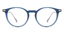 Load image into Gallery viewer, Blue Round Full Rim Unisex Eyeglasses by John Jacobs-152702