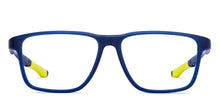 Load image into Gallery viewer, Blue Rectangle Full Rim Unisex Eyeglasses by Lenskart Air-217468