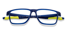 Load image into Gallery viewer, Blue Rectangle Full Rim Unisex Eyeglasses by Lenskart Air-217468