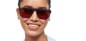 Blue Square Full Rim Unisex Sunglasses by Vincent Chase Online-209309