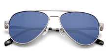Load image into Gallery viewer, Silver Aviator Full Rim Unisex Sunglasses by John Jacobs-231641