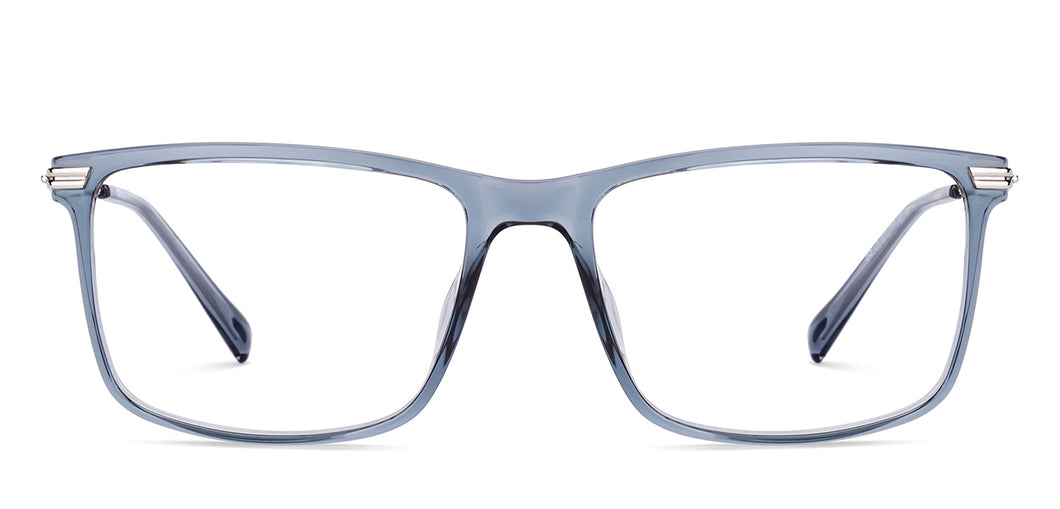 Blue Square Full Rim Unisex Eyeglasses by Lenskart Air-227182