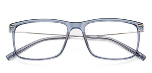 Blue Square Full Rim Unisex Eyeglasses by Lenskart Air-227182