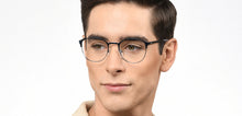 Load image into Gallery viewer, Blue Round Full Rim Unisex Eyeglasses by Vincent Chase-201320