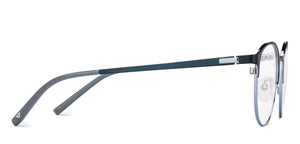 Blue Round Full Rim Unisex Eyeglasses by Vincent Chase-201320