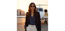Load image into Gallery viewer, Silver Square Full Rim Unisex Sunglasses by John Jacobs-222524