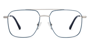 Blue Square Full Rim Unisex Eyeglasses by Vincent Chase-210629
