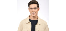 Load image into Gallery viewer, Blue Rectangle Rimless Unisex Eyeglasses by Vincent Chase Online-201316