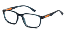 Load image into Gallery viewer, Blue Rectangle Full Rim Unisex Eyeglasses by Lenskart Air-215899