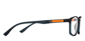 Blue Rectangle Full Rim Unisex Eyeglasses by Lenskart Air-215899