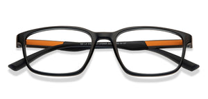 Blue Rectangle Full Rim Unisex Eyeglasses by Lenskart Air-215899