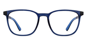 Blue Round Full Rim Unisex Eyeglasses by Lenskart Air-215876