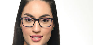Blue Rectangle Full Rim Unisex Eyeglasses by Lenskart Air-215875