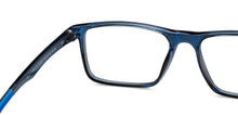 Load image into Gallery viewer, Blue Rectangle Full Rim Unisex Eyeglasses by Lenskart Air-215875