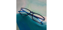 Load image into Gallery viewer, Blue Rectangle Full Rim Unisex Eyeglasses by Lenskart Air-215875