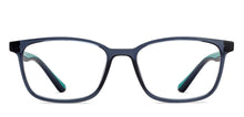 Load image into Gallery viewer, Blue Rectangle Full Rim Unisex Eyeglasses by Lenskart Air-215891
