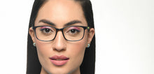 Load image into Gallery viewer, Blue Rectangle Full Rim Unisex Eyeglasses by Lenskart Air-215897