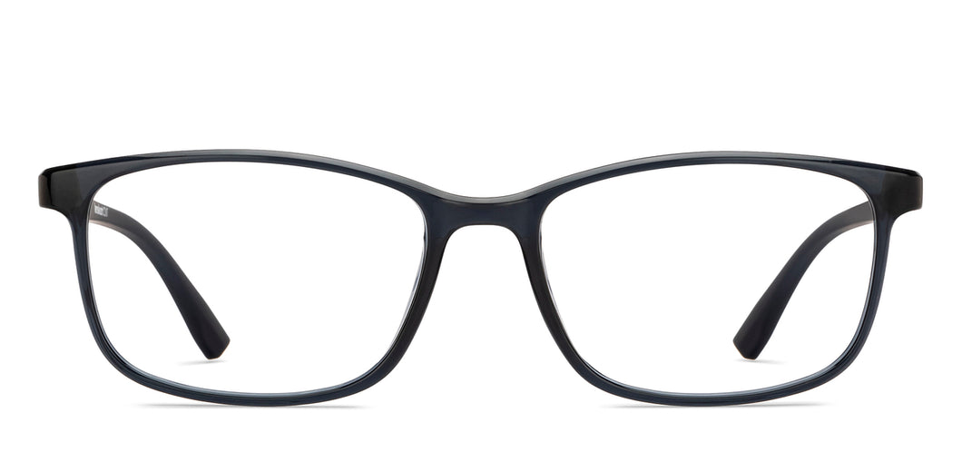 Blue Rectangle Full Rim Unisex Eyeglasses by Lenskart Air-215897