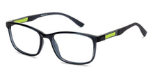 Load image into Gallery viewer, Blue Rectangle Full Rim Unisex Eyeglasses by Lenskart Air-215897