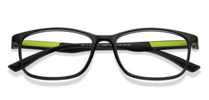 Blue Rectangle Full Rim Unisex Eyeglasses by Lenskart Air-215897
