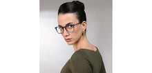 Load image into Gallery viewer, Blue Transparent Square Full Rim Unisex Eyeglasses by Vincent Chase-224429