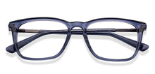 Load image into Gallery viewer, Blue Transparent Square Full Rim Unisex Eyeglasses by Vincent Chase-224429