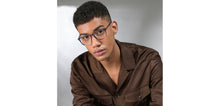 Load image into Gallery viewer, Blue Transparent Square Full Rim Unisex Eyeglasses by Vincent Chase-224429