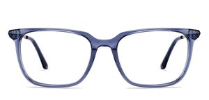 Blue Square Full Rim Unisex Eyeglasses by Vincent Chase-224431